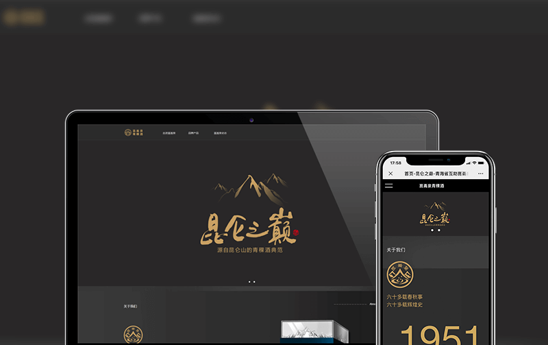 酒业网站建设-逸码科技构建案例